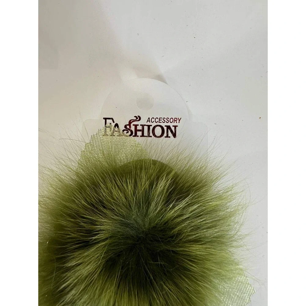 Boho Feather Earrings Jewelry Lot w/ Faux Fur Hair Clip Set 056 (3)
